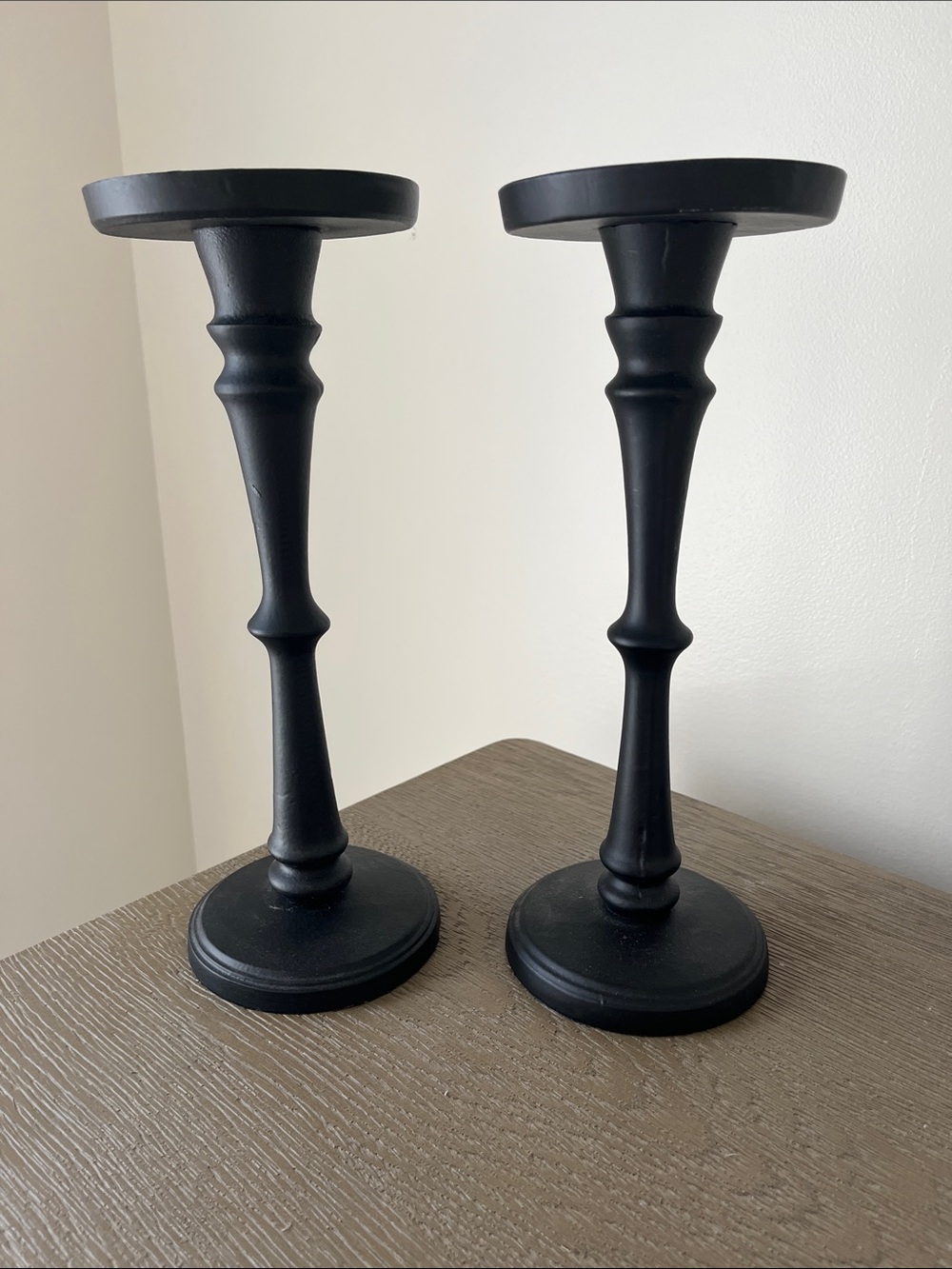 Pottery Barn Pillar Candle Holders